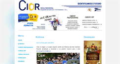 Desktop Screenshot of cior.pt