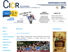 Tablet Screenshot of cior.pt